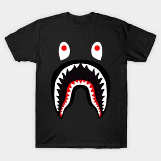 Bape Shark Designs T-Shirt